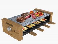 Cecotec Raclette Cheese&Grill 8600 Wood AllStone
