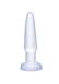 Basix by Pipedream Beginner's Butt Plug met zuignap - 10,8 cm lang - diameter tot 2,4 cm - transparant