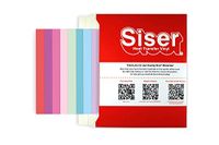 Siser EasyWeed 12 vellen 30 x 30 cm – envelop pastelkleuren, vinyl om op te strijken, voor personaliseren, voor creatieve hobby's, gecertificeerd veganistisch en Oeko-Tex Standard 100 klasse I