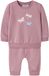 NAME IT Joggingpak 'NBFVRillie' lichtblauw / lavendel / pastelroze