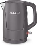 Cuisinart Core Collection waterkoker | 1,5 liter, dubbelwandig | BPA-vrij | Snelkoken | Roestvrijstalen binnenkant | Koel aanvoelende buitenkant | Moderne steengrijze afwerking