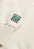 Superdry sweatshirt Country Club à col en V - Femme - Blanc cassé - Taille 12