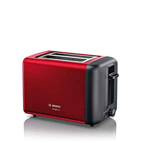 Bosch TAT3P424DE Broodrooster - Zwart/Rood