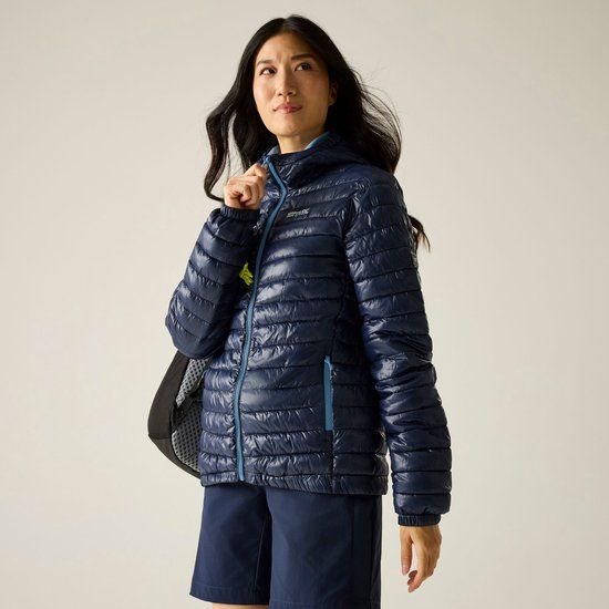Regatta Gevulde Jas Hiking Dames Lightweight Blauw Maat 38