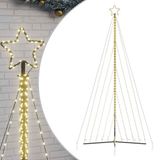 vidaXL LED-kerstboom 399 cm Warm Wit