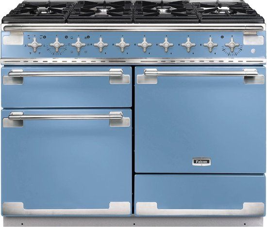 Falcon Elise 110 Range Cooker - Gas Hob - Blue - A