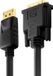 PureLink FlexInstall PI5200-010 video kabel adapter 1 m DVI-D DisplayPort Zwart