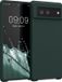 kwmobile telefoonhoesje geschikt voor Google Pixel 6 - Hoesje met siliconen coating - Smartphone case in mosgroen