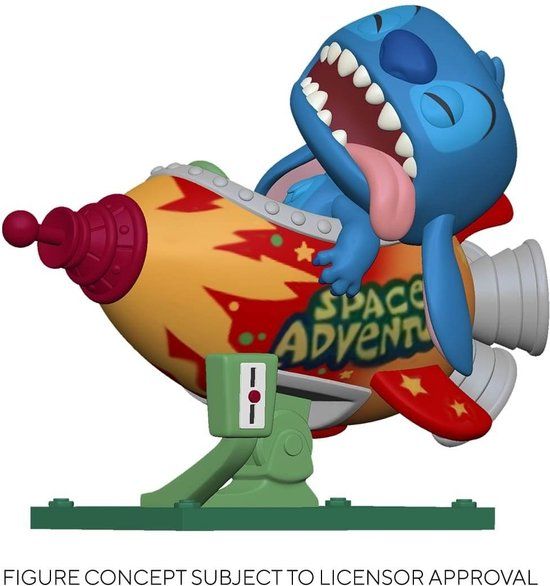 Funko Lilo & Stitch POP! Rides Vinyl Figure - Stitch in Rocket 15 cm