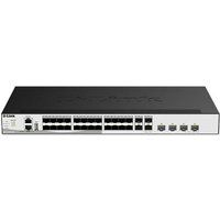 D-Link DXS 3130-32S - Switch - L3 - Beheerd - 28 x 1/10GBase-X SFP+ + 4 x 10 Gigabit / 25 Gigabit SFP28 - rack-uitvoering