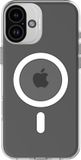 DECODED Clear Transparant Hoesje Geschikt voor iPhone 16 Plus – Anti-Yellowing - 100% Gerecycled Materiaal – Geschikt voor MagSafe – Housse transparente
