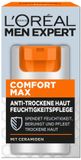 L'Oréal Paris Men Expert Comfort Max Gezichtscrème voor Mannen met Droge Huid, Hydraterend, 50 ml