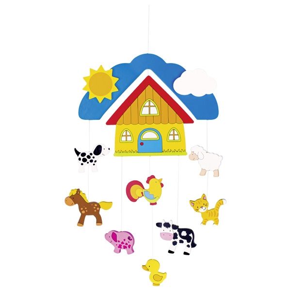 Goki RA821 Babymobiel - Hout - Multi