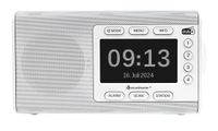 Soundmaster DAB900WE Radio portable DAB+/FM avec Bluetooth et écran couleur 4.3" - Blanc