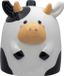 Puckator Mug à l'envers - Vache - Céramique - 400 ml