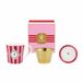 Pip Studio Theeset Pip Studio Home Tea For One Love Birds Medallion Stripes Red-Pink