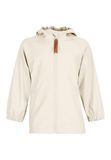 Sterntaler Uniseks babyregenjas, ongevoerd, effen, beige, 92