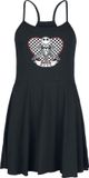 The Nightmare Before Christmas Jack Skellington - Heart Dames Mini-jurk - zwart - S