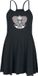 The Nightmare Before Christmas Jack Skellington - Heart Dames Mini-jurk - zwart - S