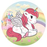 Decora Eetbaar Papier Eenhoorn Taartversiering, 20 cm