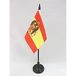AZ FLAG Tafelvlag Spanje onder Franco 1945-1977 15x10 cm Plastic Voet