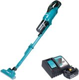 Makita DCL 286 FRF accustofzuiger 18 V 0,25 l borstelloos + 1x accu 3,0 Ah + oplader