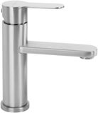 Rea Arcos Wastafelkraan Geborsteld Nikkel Low 9,8X20X18,5Cm