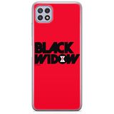 ERT GROUP mobiel telefoonhoesje voor Samsung A22 5G origineel en officieel erkend Marvel patroon Black Widow 010