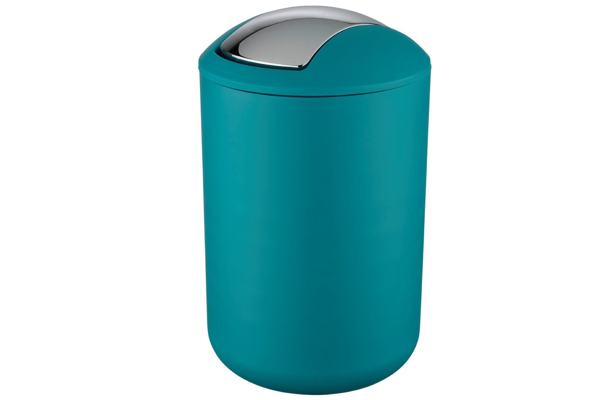 WENKO Tropic Afvalemmer - 31x19.5x19.5cm - kunststof - blauw - 21227100