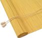 Store en bamboe jaune 80 x 160 cm