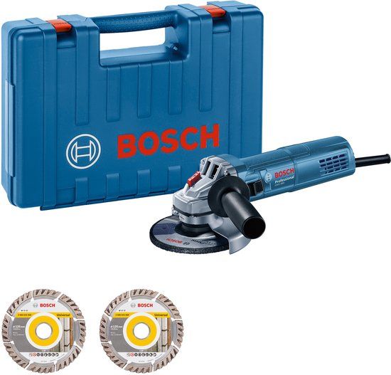 Bosch Professional GWS 880 Haakse Slijper - 880 W - 125 mm - Incl. Koffer