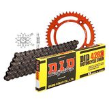 Kettingset DID Kettingset Alu 428D / 120 clipslot oranje voor KTM SX 85 cc Bj. 2018-2020