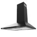 CIARRA CBCB6201 Hotte, 60 cm, 370 m³/h, classe A, évacuation et recyclage, filtre à charbon non inclus, 3 vitesses, éclairage LED, hotte murale, noir