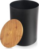 Orion Poubelle pour salle de bain noir BLACK 7 l