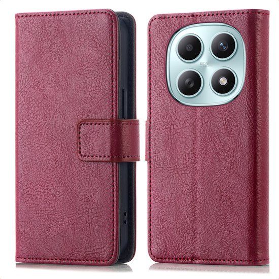 imoshion Luxe Bookcase voor de Xiaomi Redmi Note 15 (5G) - Bordeaux