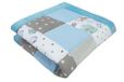 Medi Partners Kruipdeken 100% Katoen 100x100cm Multifunctioneel Dik Zacht Speelkleed Babyboxinzet