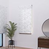 MADECOSTORE Rolgordijn met zigzag-motief, motief Must - grafisch - L94 x H190 cm