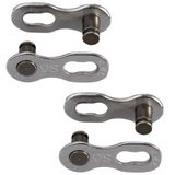 KMC Missing Links X9sl, Unisex, C09EPTR00, Silver