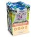 Verpakking Romige snacks met kip en zalm – Verpakking met 12 zakjes