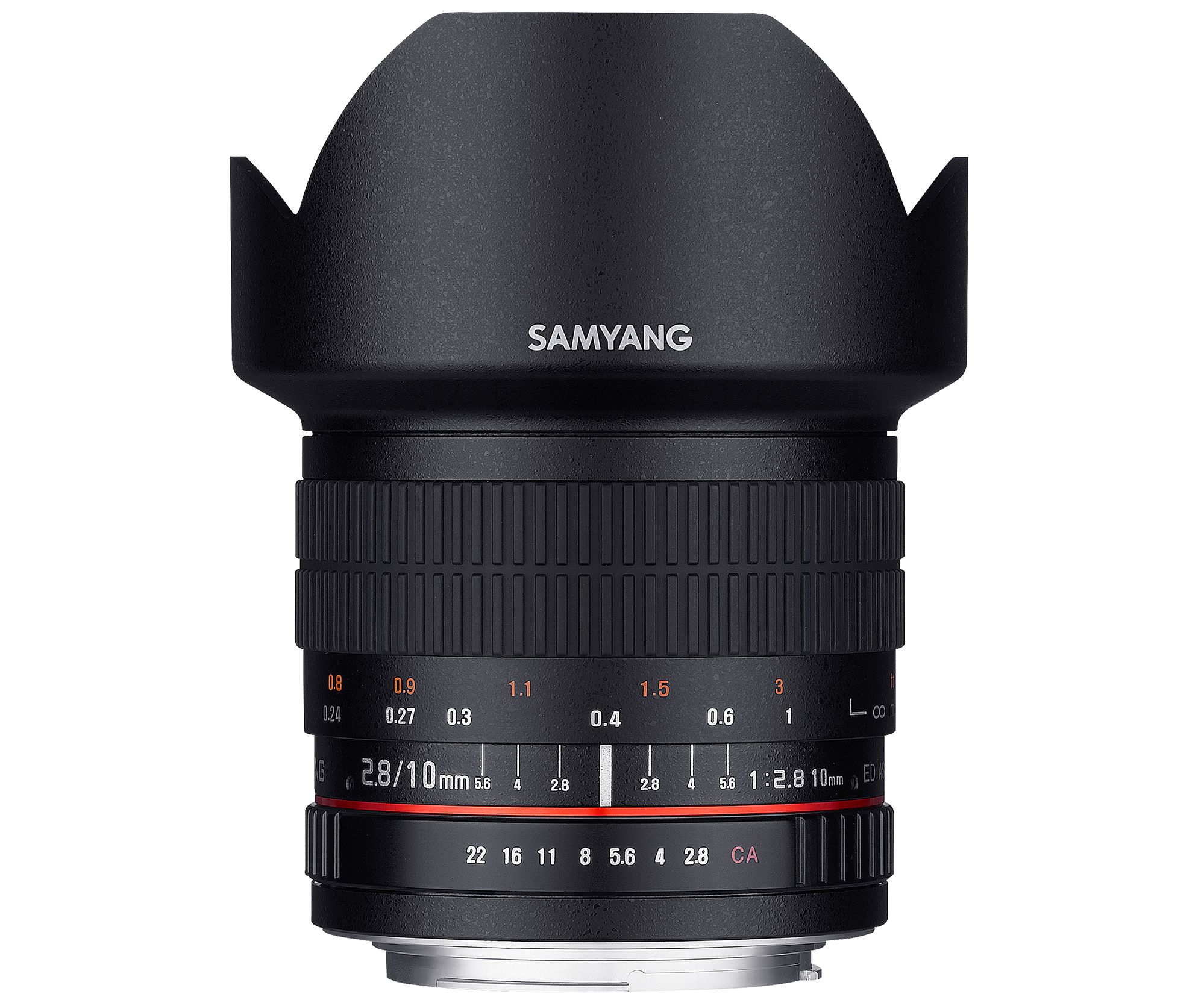 Samyang 10mm F2.8 ED AS NCS CS - Sony E - Zwart