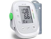 Joybuy AILE Tensiomètre automatique au bras, Grand brassard 8,7 -16,5 , Mémoire 2×99, Blanc