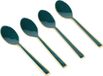 Artesa 4-delige theelepel set groen RVS