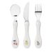 LÄSSIG Kinderbestek set 3-delig lepel vork mes roestvrij staal kunststof handvat/Cutlery Happy Fruits