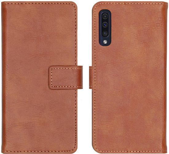 imoshion Luxe Bookcase voor Samsung Galaxy A30s / A50 - Bruin