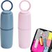 Support de brosse à dents sans marque pour le voyage, support de rangement avec gobelet pour brosses à dents mobiles, 2 pièces, organisateur de toilettes pour hommes et femmes, pour le camping, le tourisme, l'extérieur