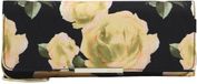 Ted Baker Malliaa Printed Clutch Bag Black zwart
