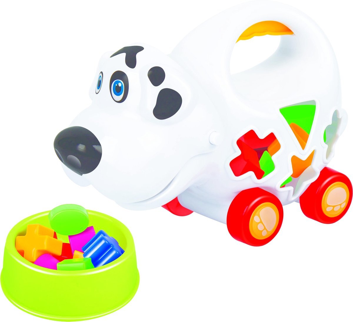 Jollity Works JollyToddler - Hond - Vormen Stoof - Blokken - Spelen