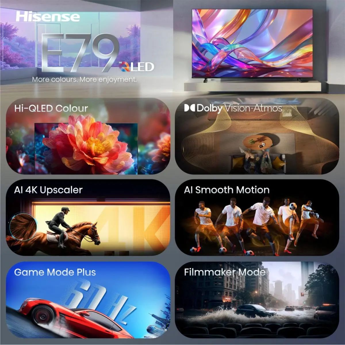 Hisense QLED 55E79S / 2026