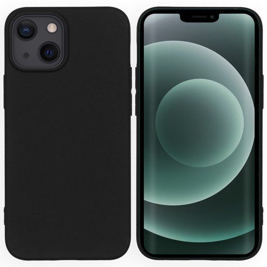 imoshion Color Backcover - Zwart - Geschikt voor Apple iPhone 13 Mini