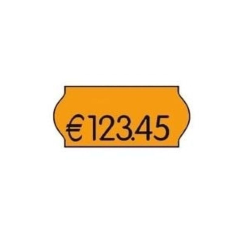 Sato Etiketten 70-030-0-032 Oranje 2,6 x 1,2 cm 1500 Stuks